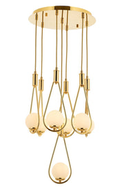 Lustra moderna Avonni 4316, Auriu, G9 - AsiHome