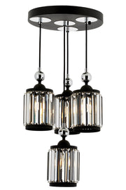 Lustra moderna Avonni 4318, Negru, E27 - AsiHome