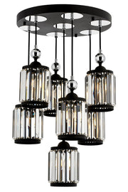 Lustra moderna Avonni 4318, Negru, E27 - AsiHome