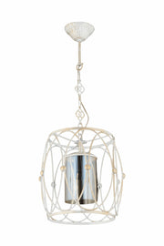 Lustra moderna Avonni Alb patinat, 1XE27, AV-65074-BBY - AsiHome