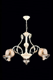 Lustra clasica Avonni 65114, Crem patinat, E27 - AsiHome