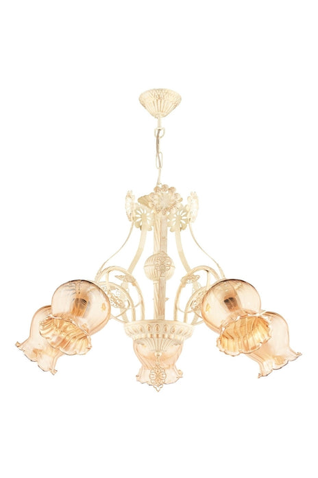 Lustra clasica Avonni 65114, Crem patinat, E27 - AsiHome
