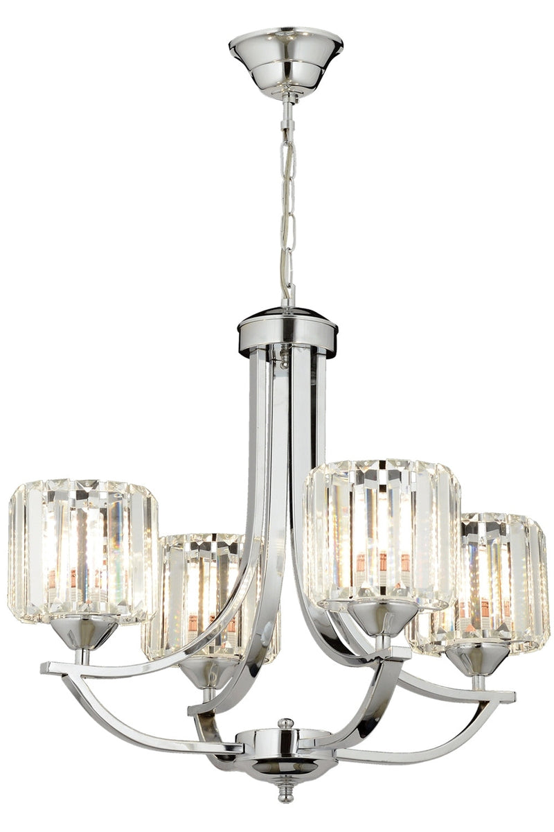 Lustra moderna Avonni Crom , 4XE27, AV-65226-4K - AsiHome