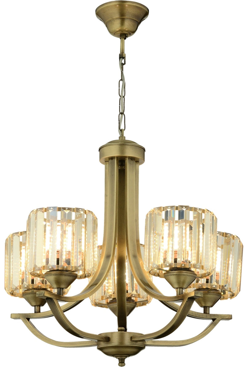 Lustra moderna Avonni Antic, 5XE27, AV-65226-5E - AsiHome