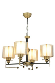 Lustra moderna Avonni Antic, 4XE27, AV-65227-4E - AsiHome