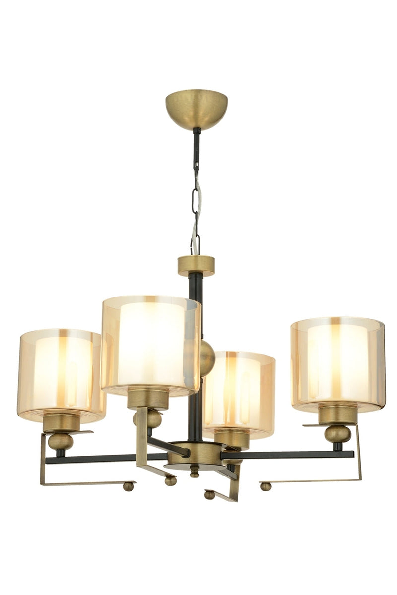 Lustra moderna Avonni Antic, 4XE27, AV-65227-4E - AsiHome
