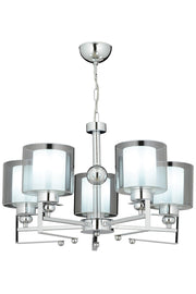 Lustra moderna Avonni Crom , 5XE27, AV-65227-5K - AsiHome