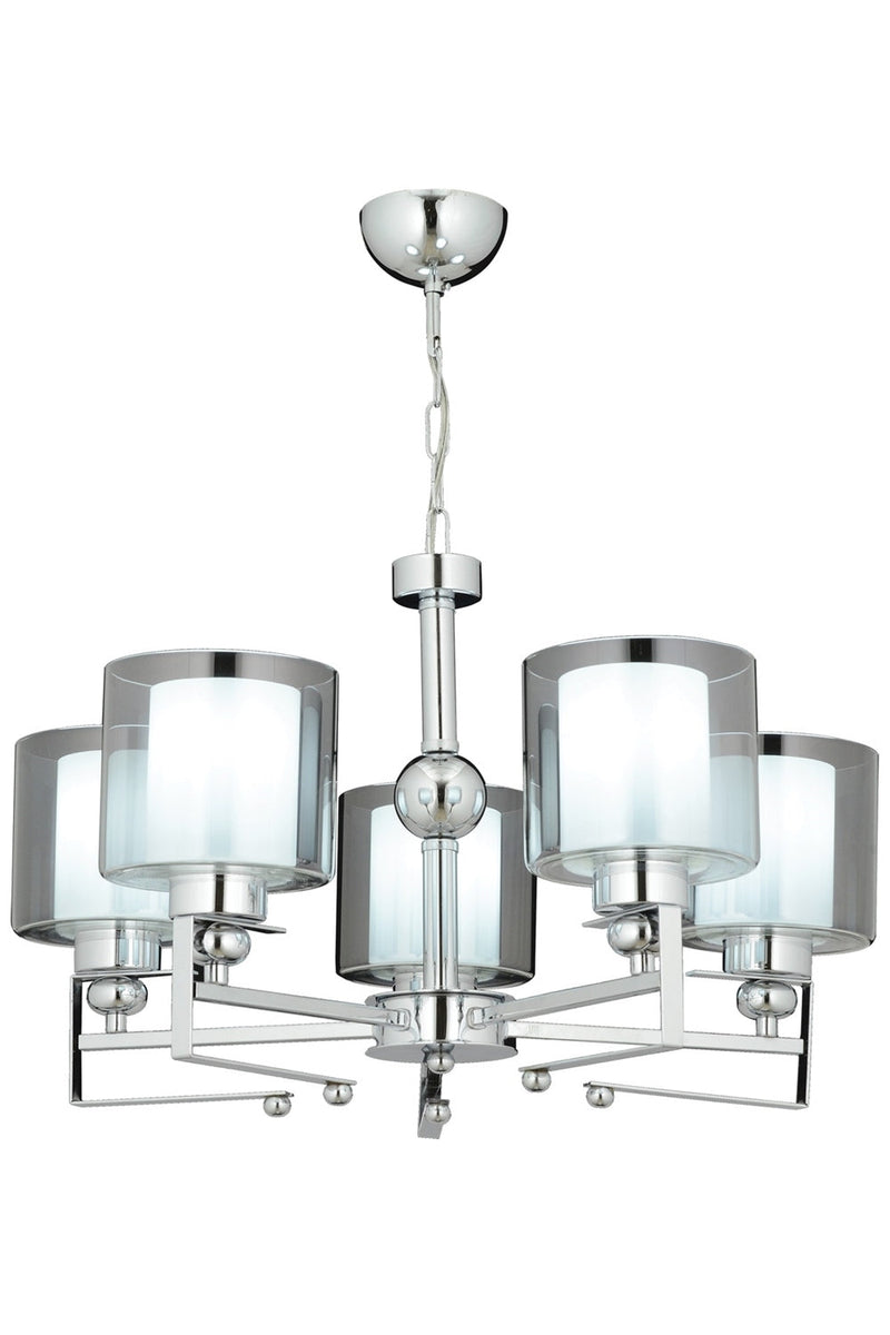 Lustra moderna Avonni Crom , 5XE27, AV-65227-5K - AsiHome