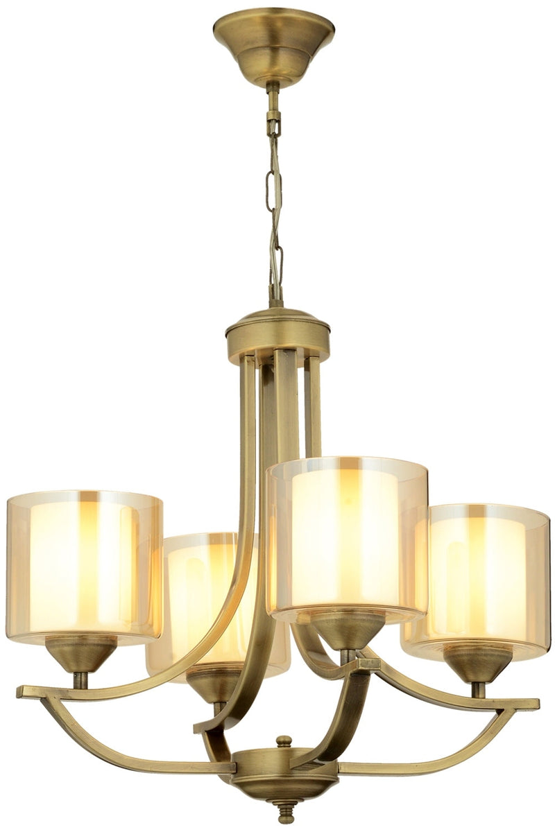 Lustra moderna Avonni Antic, 4XE27, AV-65228-4E - AsiHome