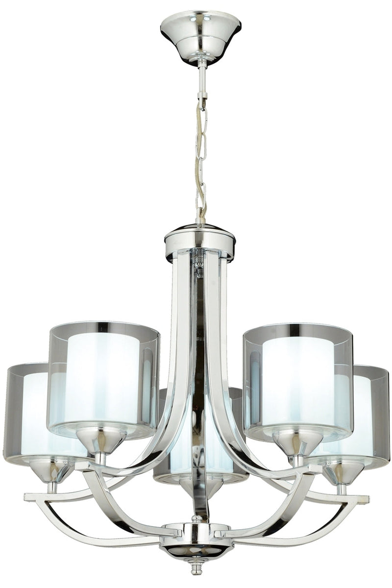 Lustra moderna Avonni Crom , 5XE27, AV-65228-5K - AsiHome