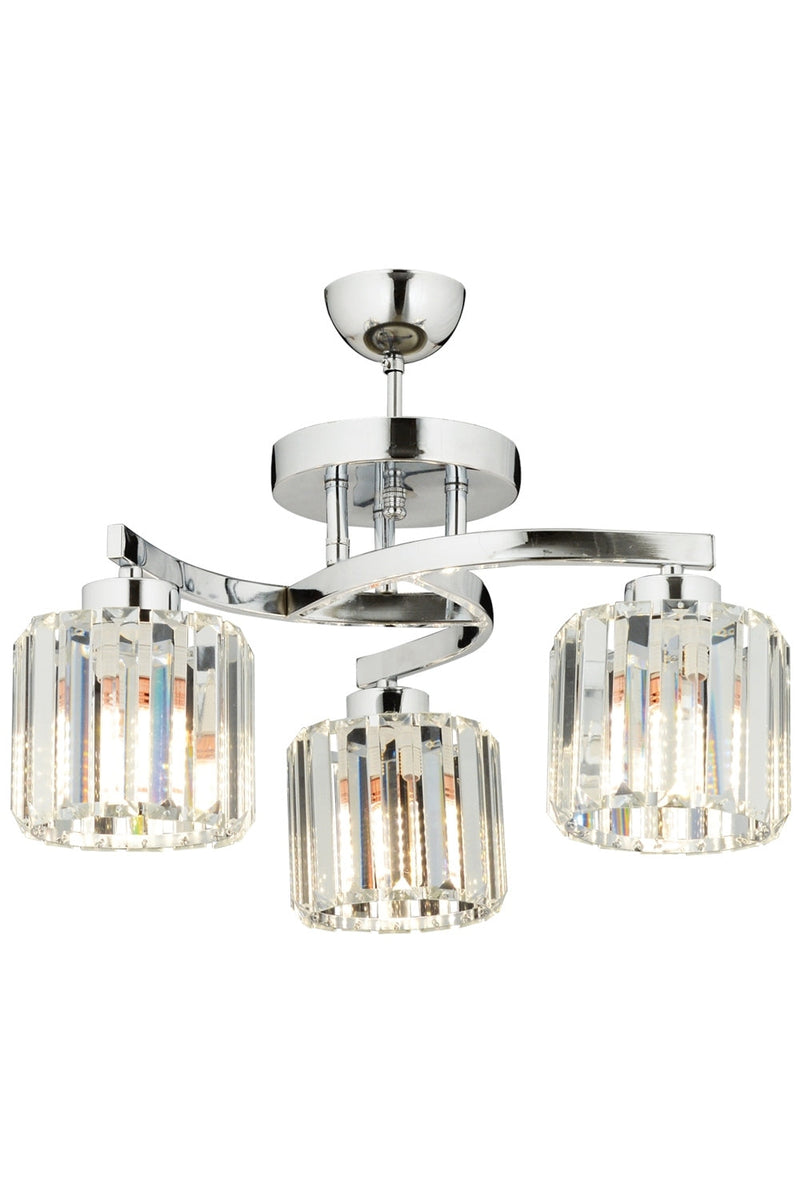Lustra moderna Avonni Crom , 3XE27, AV-65229-3K - AsiHome