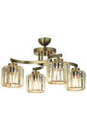 Lustra moderna Avonni Antic, 4XE27, AV-65229-4E - AsiHome