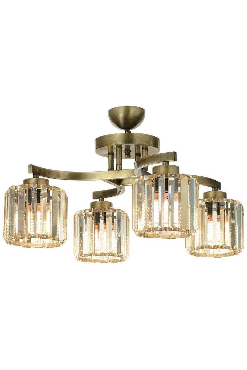 Lustra moderna Avonni Antic, 4XE27, AV-65229-4E - AsiHome