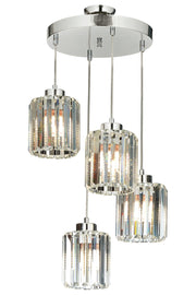 Lustra moderna Avonni Crom , 4XE27, AV-65230-4KT - AsiHome