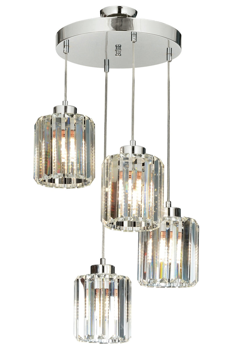 Lustra moderna Avonni Crom , 4XE27, AV-65230-4KT - AsiHome