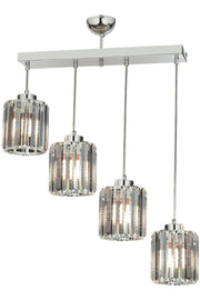 Lustra moderna Avonni Crom , 4XE27, AV-65230-4KY - AsiHome