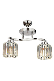 Lustra moderna Avonni Crom , 2XE27, AV-65231-2K - AsiHome