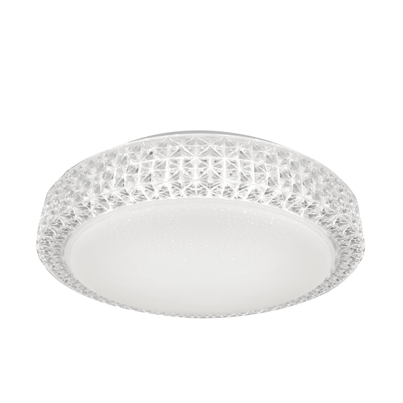 Plafoniera Zuma Line 1xLED Alb / Transparent