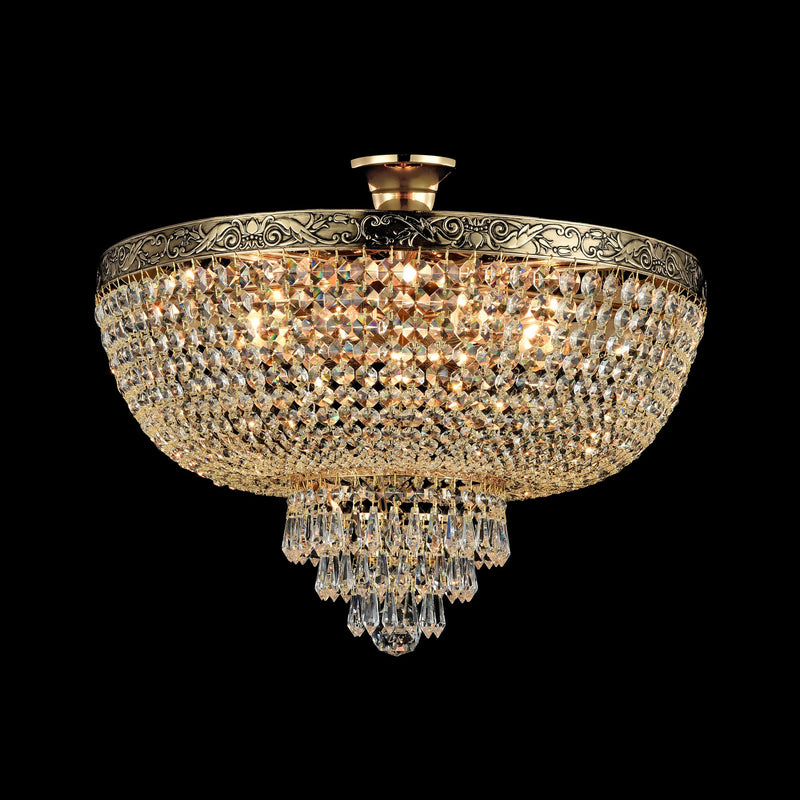 Plafoniera Living Maytoni Classic Palace Auriu antic, 6XE27, DIA890-CL-06-G - AsiHome