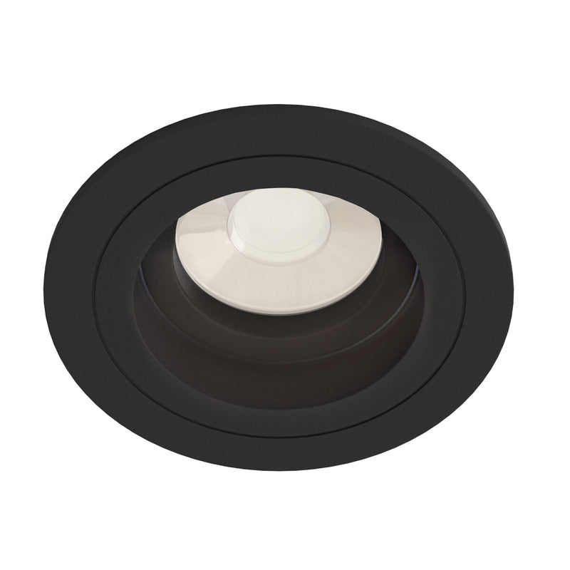 Spot incastrat Maytoni Technical Atom Negru, 1XGU10, DL025-2-01B - AsiHome