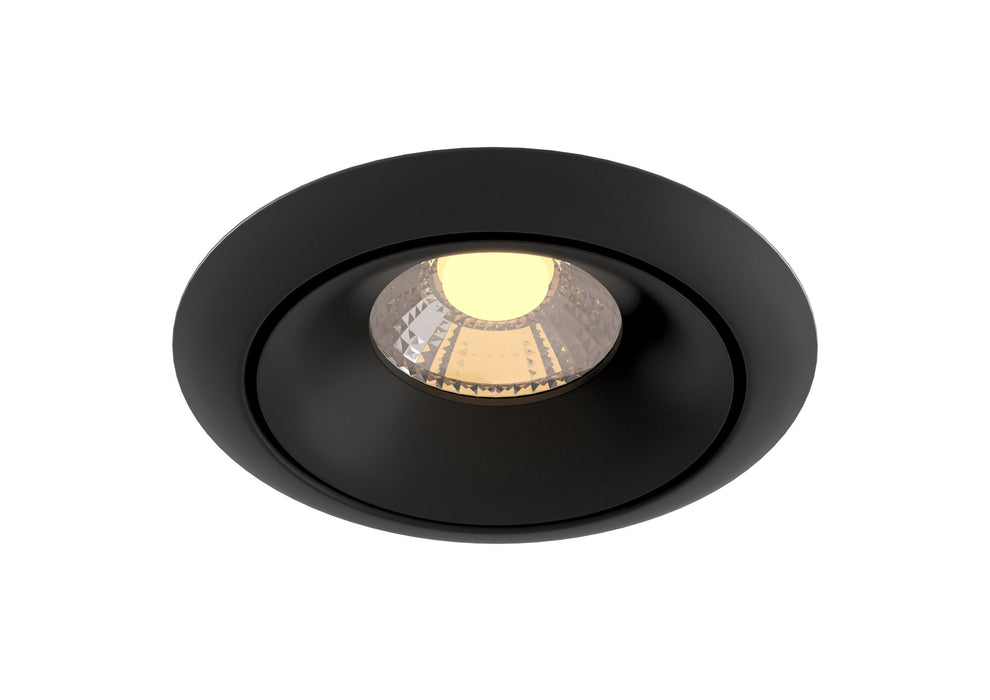 Spot LED incastratMaytoni Technical Yin Negru , DL031-2-L8B - AsiHome