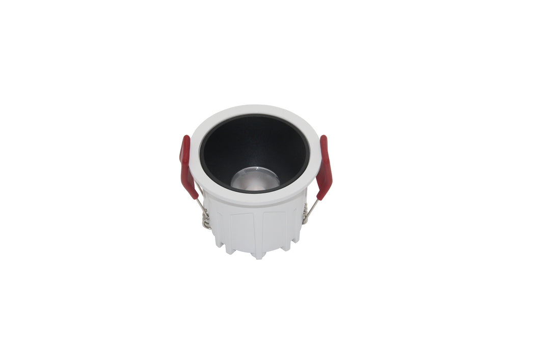 Spot LED incastratMaytoni Technical Alfa LED Alb/Negru , DL043-01-10W4K-RD-WB - AsiHome