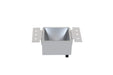 Spot incastrat Maytoni Technical Share Argintiu mat, 1XGU10, DL051-01-GU10-SQ-WS - AsiHome