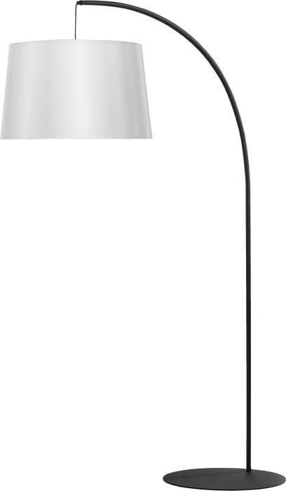 Lampadar Zuma Line 1xE27 Negru / Alb