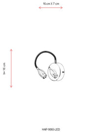 Aplica perete  Avonni Crom , 1XLED, HAP-9065-LED - AsiHome