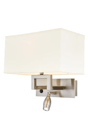 Aplica perete  Avonni Nichel Satinat, 1XE27, HAP-9072-M3-N - AsiHome