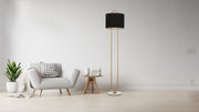 Lampadar living Avonni Antic, 2XE27, LM-9112-1E - AsiHome