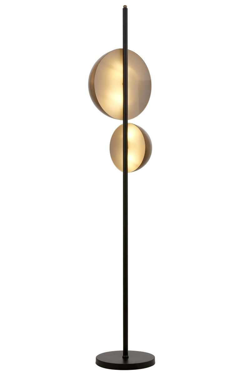 Lampadar living Avonni Negru , 4XE14, LM-9113-2BSY - AsiHome