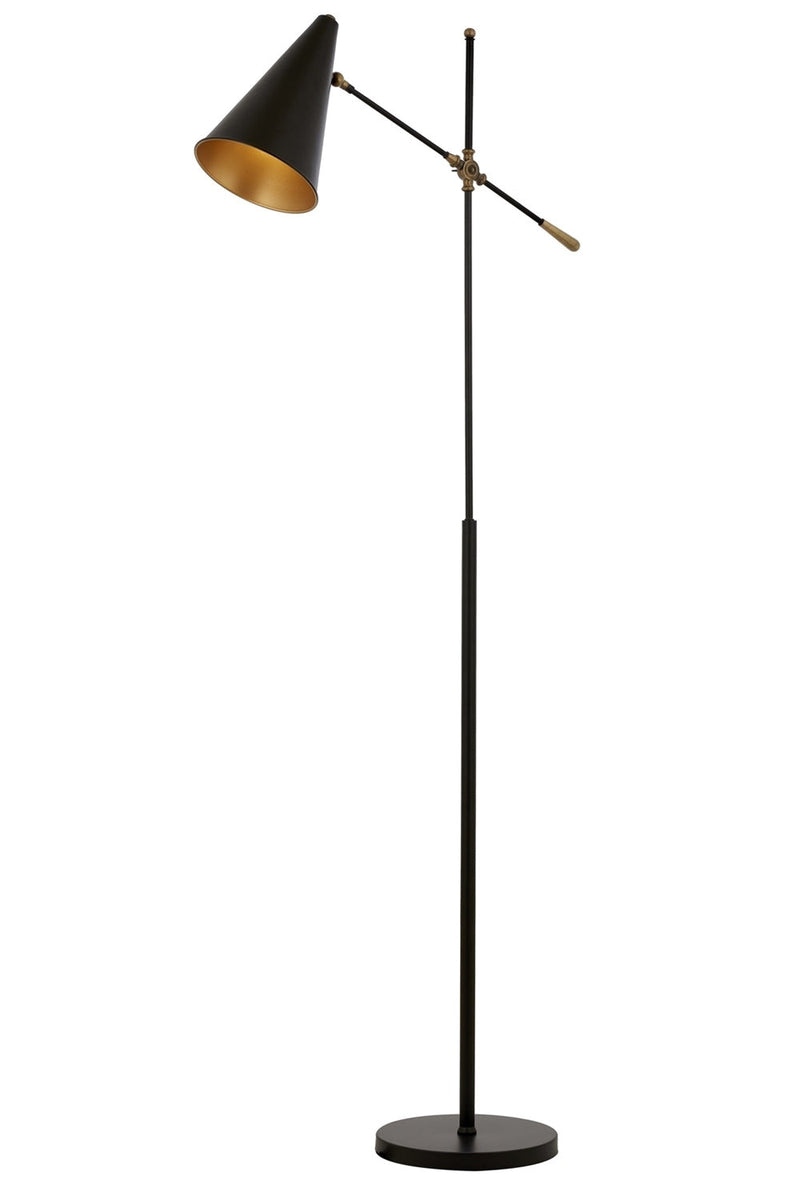 Lampadar living Avonni Negru , 1XE27, LM-9114-1BSY - AsiHome