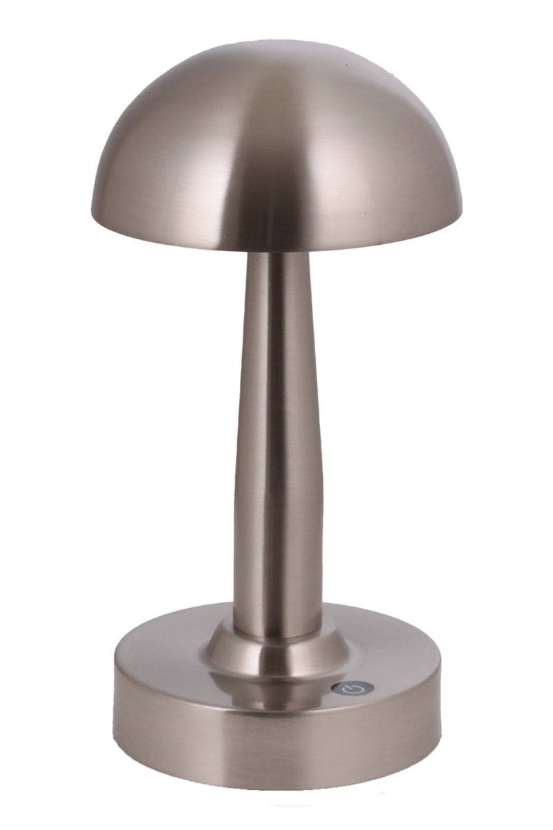 Lampa portabila Avonni Nichel Satinat, 1XLED, ML-64004-N - AsiHome