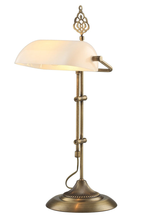 Lampa de birou Avonni Antic, 1XE27, ML-9063-WHITE - AsiHome