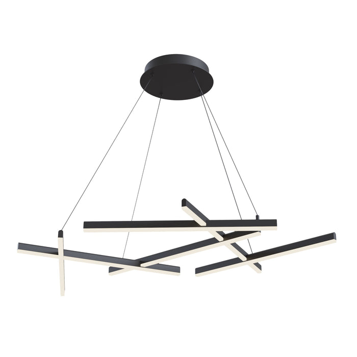 Lustra LED Maytoni Modern Line Negru 6, MOD016PL-L75B - AsiHome