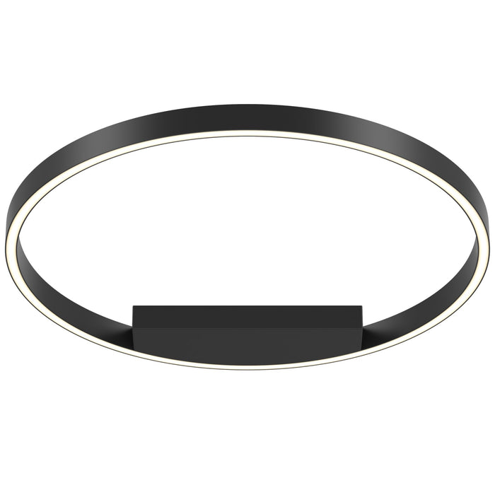 Plafoniera LED Maytoni Modern Rim Negru 1, MOD058CL-L35B4K - AsiHome