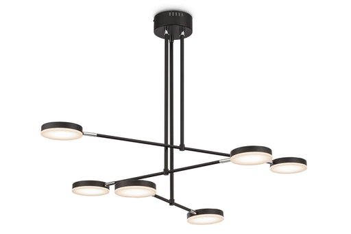 Lustra LED Maytoni Modern Fad Negru 6, MOD070PL-L38B3K - AsiHome