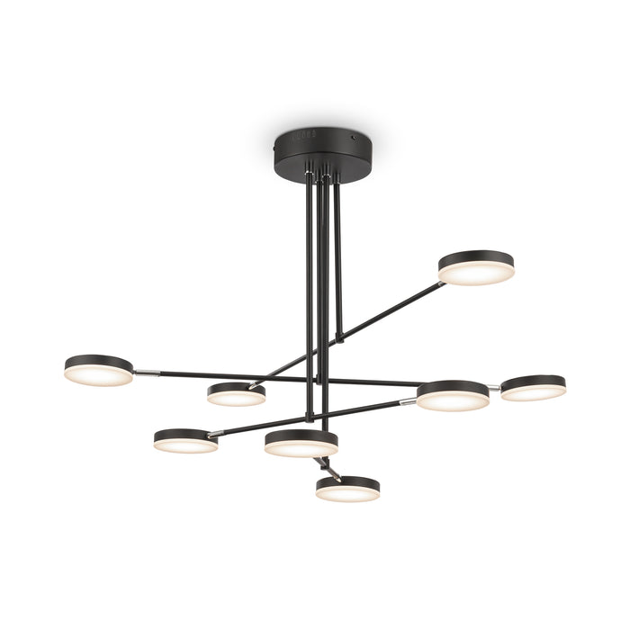 Lustra LED Maytoni Modern Fad Negru 8-, MOD070PL-L48B3K - AsiHome