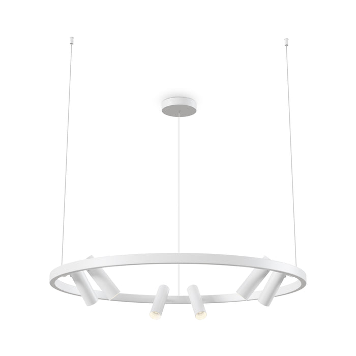 Lustra LED Maytoni Modern Satellite Alb   , MOD102PL-L42W - AsiHome