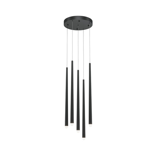 Lustra LED Maytoni Modern Cascade Negru 5, MOD132PL-L28BK2 - AsiHome