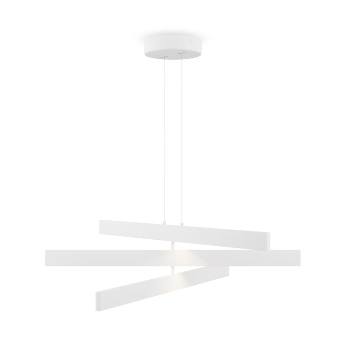 Lustra LED Maytoni Modern Origami Alb   3, MOD163PL-L38W4K1 - AsiHome