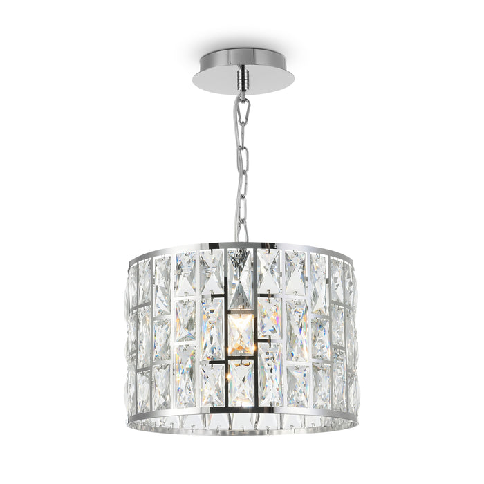 Lustra Dormitor  Maytoni Modern Gelid Crom 1XE27, MOD184-PL-01-CH - AsiHome