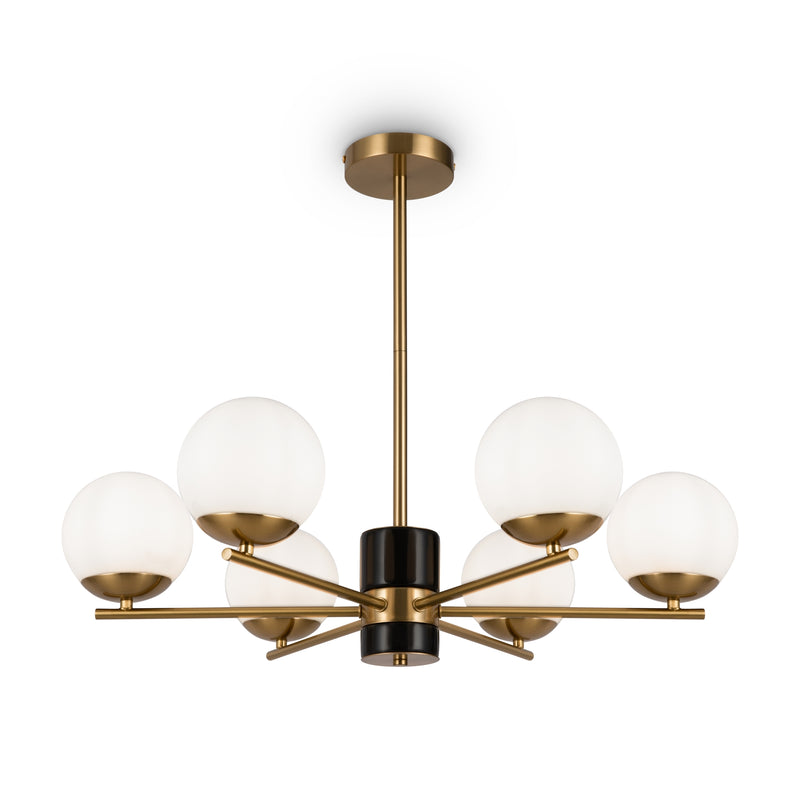 Lustra Moderna Maytoni Modern Marble Alama, 6XE27, MOD187PL-06BS - AsiHome