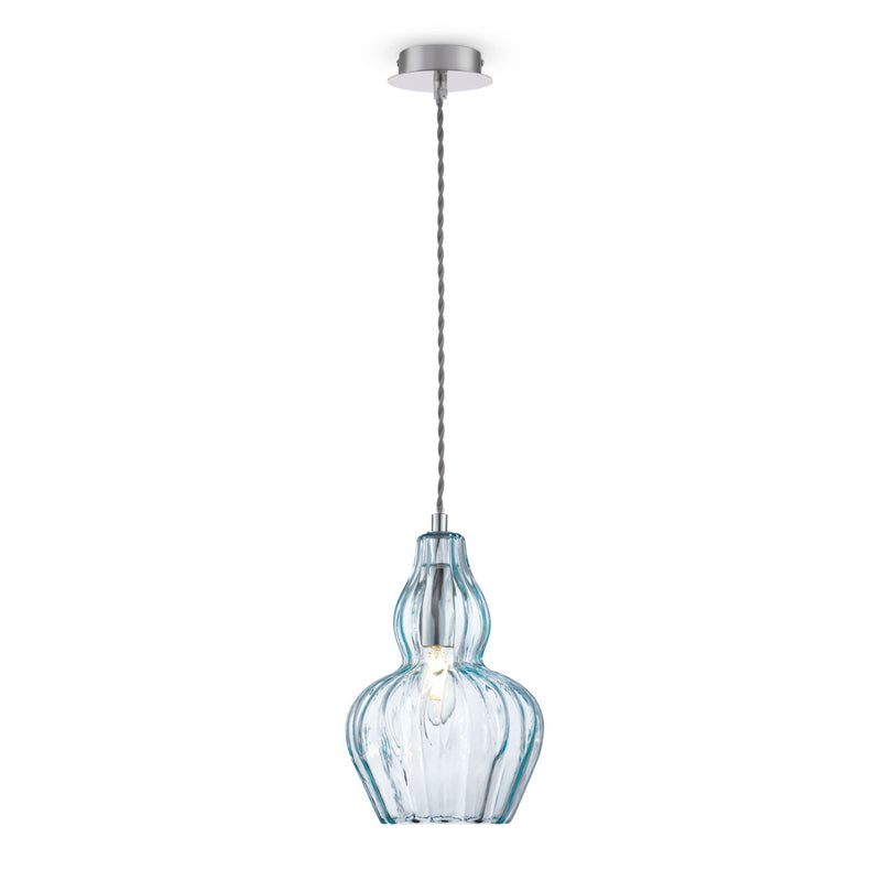 Lustra Moderna Maytoni Modern Eustoma Nichel, 1XE14, MOD238-PL-01-BL - AsiHome