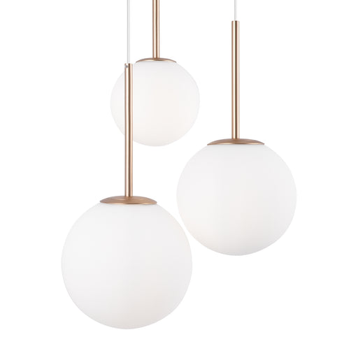 Lustra Dormitor Maytoni Modern Basic form Auriu, 3XE14, MOD321PL-03G - AsiHome