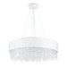 Plafoniera Cristal Maytoni Modern Manfred Alb, 10XE14, MOD600PL-10W - AsiHome