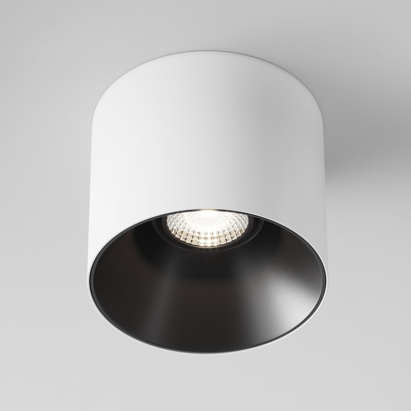 Spot LED aplicat Maytoni Technical Alfa LED Alb/Negru , C064CL-01-25W4K-RD-WB - AsiHome