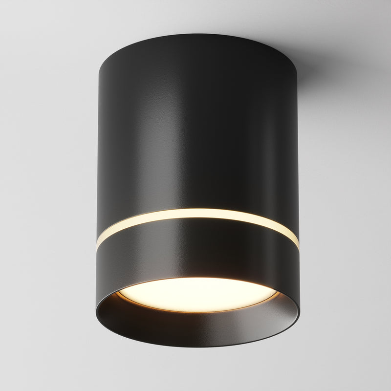 Spot LED aplicat Maytoni Technical Orlo Negru , C085CL-9W3K-B - AsiHome