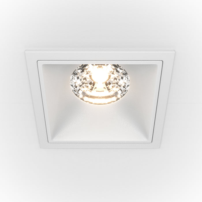 Spot LED incastrat Maytoni Technical Alfa LED Alb   , DL043-01-15W3K-D-SQ-W - AsiHome